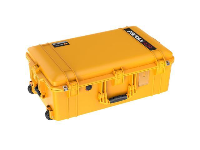 Pelican 1595 Air Wheeled Waterproof Hard Case with Foam Insert, Yellow