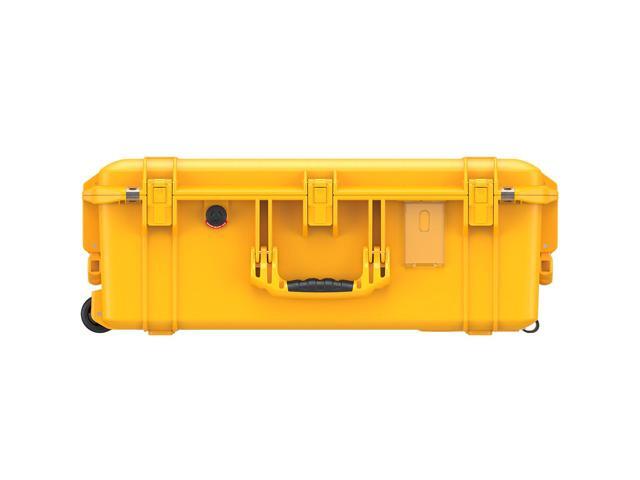 Pelican 1595 Air Wheeled Waterproof Hard Case with Foam Insert, Yellow