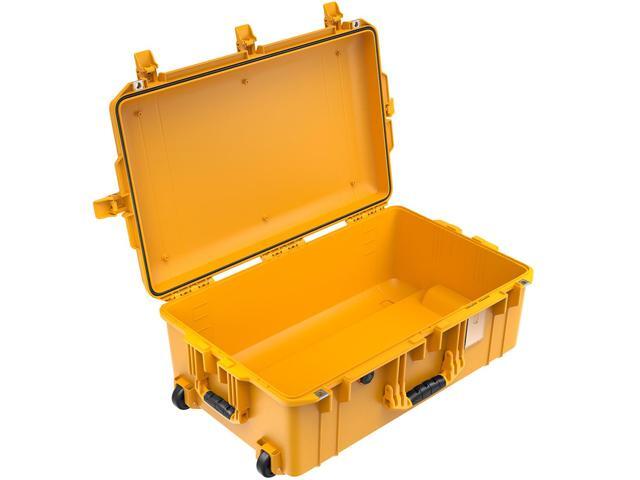 Pelican 1595 Air Wheeled Waterproof Hard Case with Foam Insert, Yellow