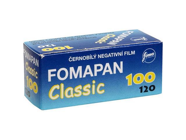Foma Fomapan 100 Classic Black and White Negative Film, 120 Roll Film, 60mm Wide