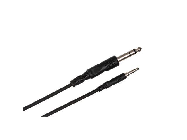 Hosa Technology 2x Stereo Mini Male to Stereo 1/4' Male Cable, 10' #CMS-110 2