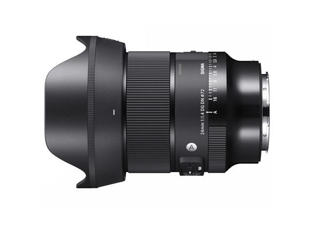 Sigma 24mm f/1.4 DG DN Art Lens for L Mount Bundle with 72mm Multi Coated UV Filter, Microfiber Cleaning Cloth
