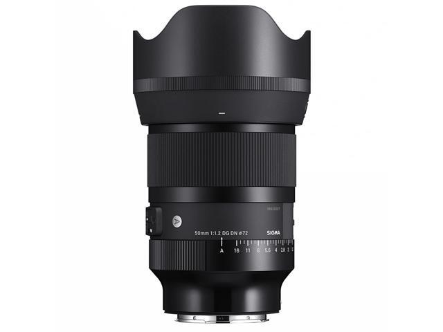 Sigma 50mm f/1.2 DG DN Art Lens for L Mount, Bundle with 72mm Filter Kit, Soft Lens Case, Lens Cleaner, Lens Cap Tether and Cleaning Kit