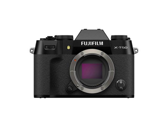 Fujifilm X-T50 Mirrorless Digital Camera Body - Black