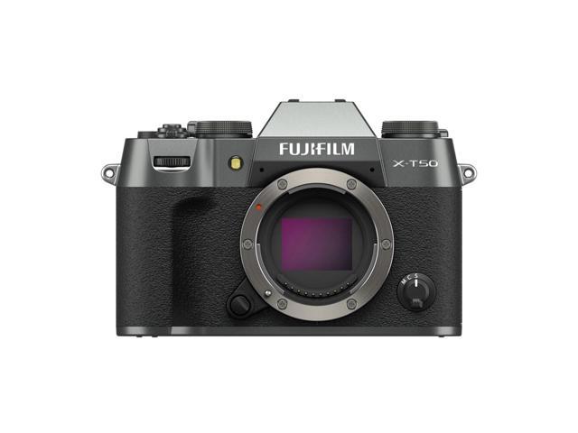 Fujifilm X-T50 Mirrorless Digital Camera Body - Charcoal Silver
