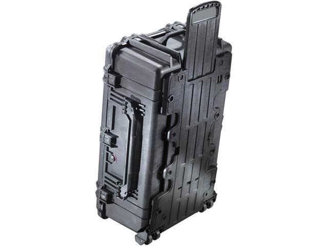 Pelican 1650 Watertight Wheeled Hard Case with TrekPak Divider System, Black