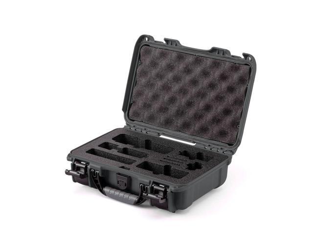 Nanuk 909 Waterproof Hard Case with Custom Foam for DJI Osmo Pocket 3, Graphite
