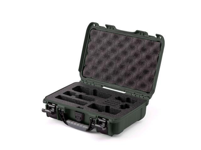 Nanuk 909 Waterproof Hard Case with Custom Foam for DJI Osmo Pocket 3, Olive