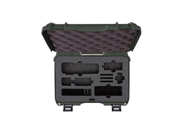 Nanuk 909 Waterproof Hard Case with Custom Foam for DJI Osmo Pocket 3, Olive