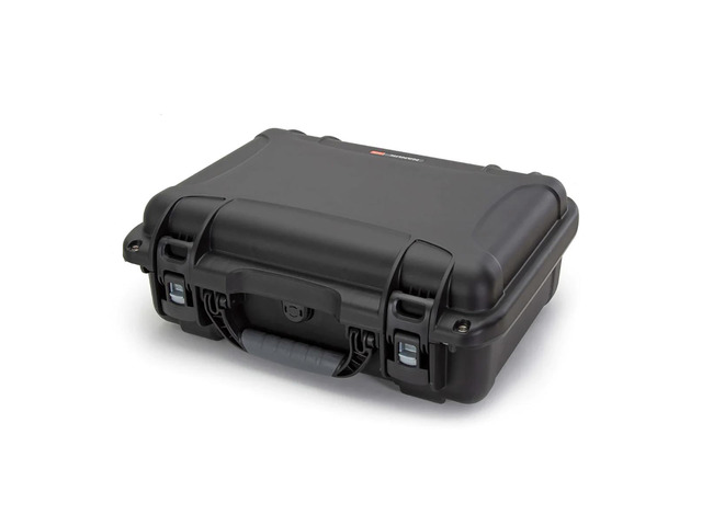 Nanuk 925 Waterproof Hard Case with 3-Pocket Lid Organizer and Padded Divider for Camera, Black