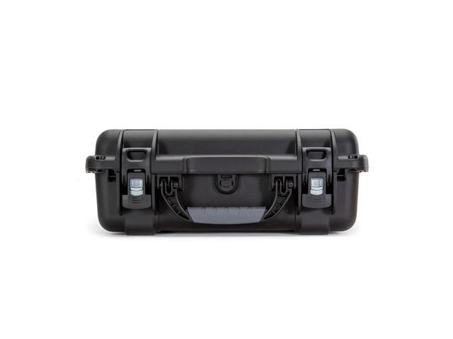 Nanuk 925 Waterproof Hard Case with 3-Pocket Lid Organizer and Padded Divider for Camera, Black