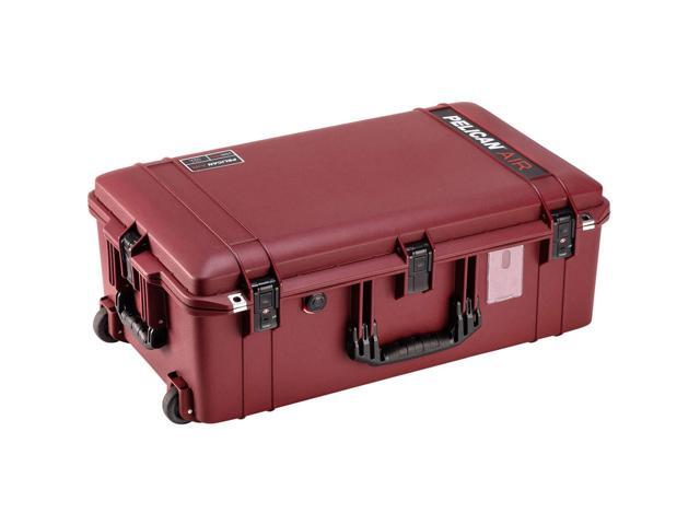 Pelican 1595TRVL Wheeled Air Travel Case with Organizer and Cubes, Oxblood