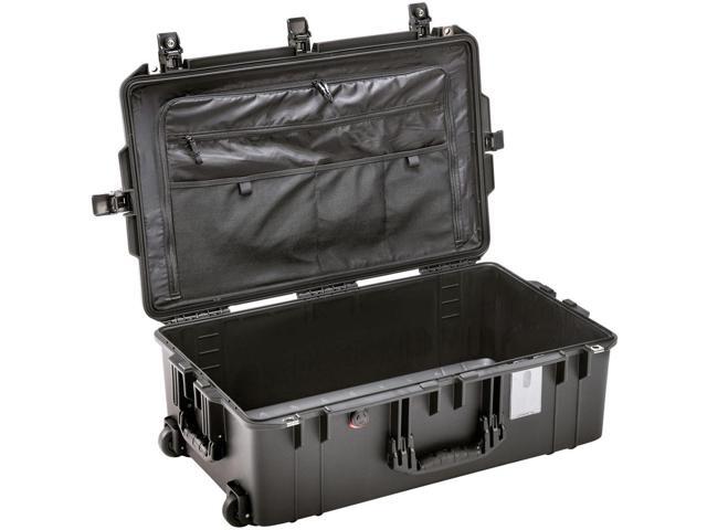 Pelican 1595TRVL Wheeled Air Travel Case with Organizer and Cubes, Black