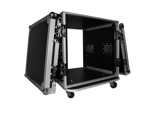 ProX T-10RSS 10U 10 Space Flight Case 19 Inch Depth W/Casters