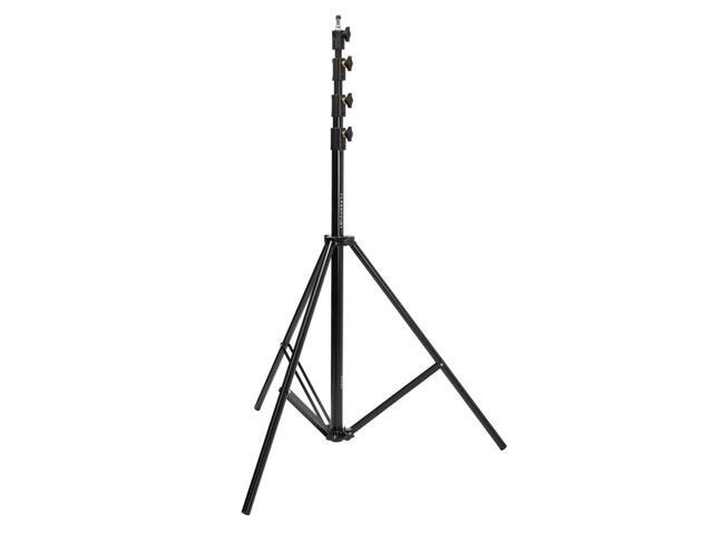 Flashpoint 13' Pro Air-Cushioned Heavy-Duty Light Stand V2, Black, 2-Pack