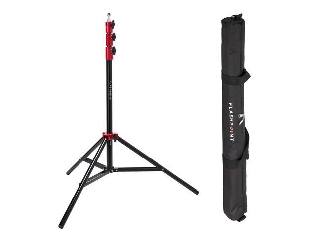 Flashpoint Pro Air-Cushioned Heavy-Duty Light Stand (Red, 7.2') #FP-S-7-RD-V2