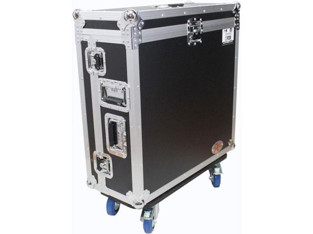 ProX XS-YMTF5 ATA-300 Style Gig Ready Flight Road Case with Doghouse and Wheels for Yamaha TF5 Studio Mixer Console