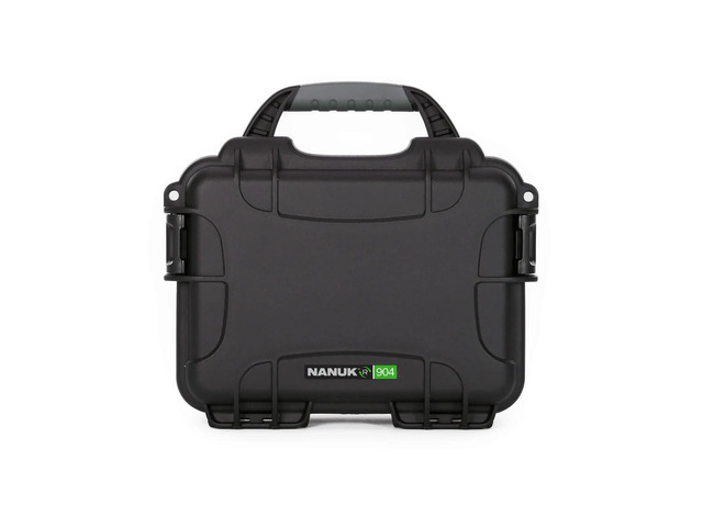 Nanuk R 904 Eco-Friendly Waterproof Hard Case with Foam, Black #904SR010BK-0A0