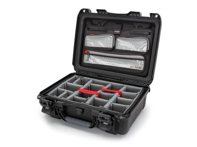 Nanuk R 925 Eco-Friendly Waterproof Hard Case w/Lid Organizer & Dividers, Black