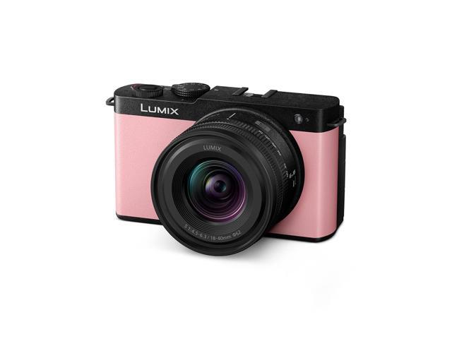 Panasonic LUMIX S9 Mirrorless Camera with 18-40mm f/4.5-6.3 Lens, Pink