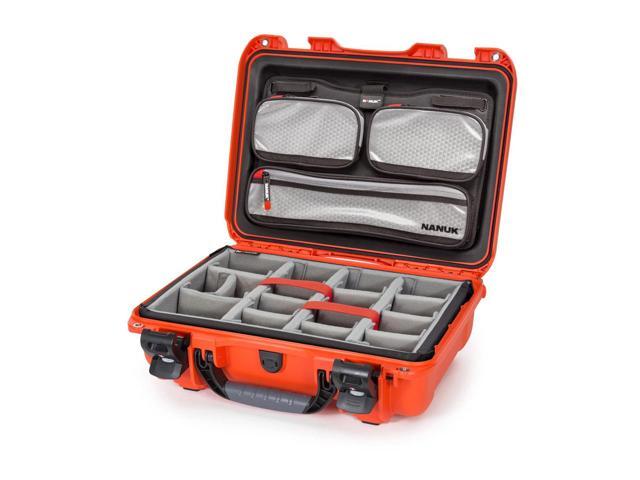 Nanuk Nanuk Case 923 w/lid org, Black #923S-061BK-0A0