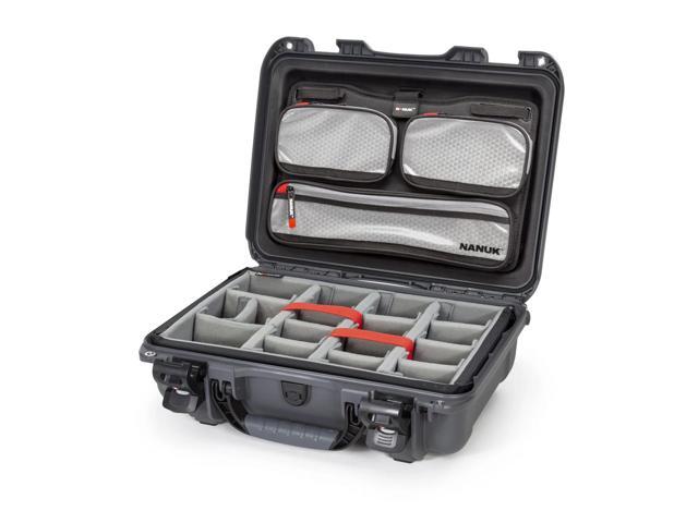 Nanuk Nanuk Case 923 w/lid org, Black #923S-061BK-0A0