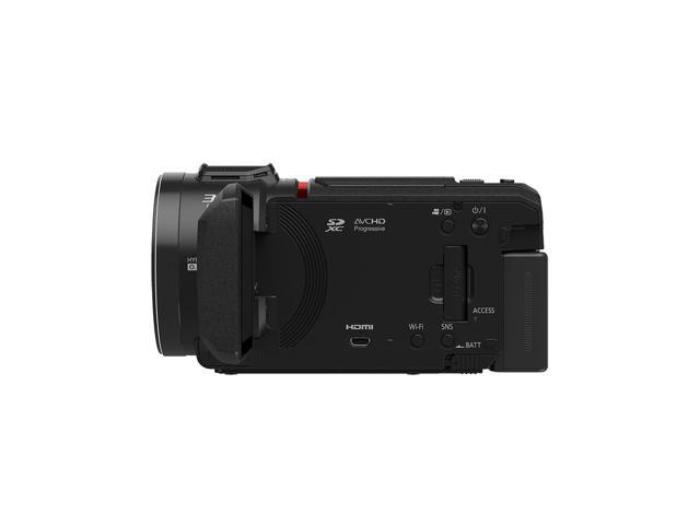 Panasonic - 4K 24x Optical Zoom Digital Camcorder - Black - image 7