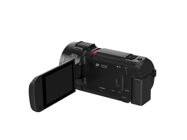 Panasonic - 4K 24x Optical Zoom Digital Camcorder - Black - image 8