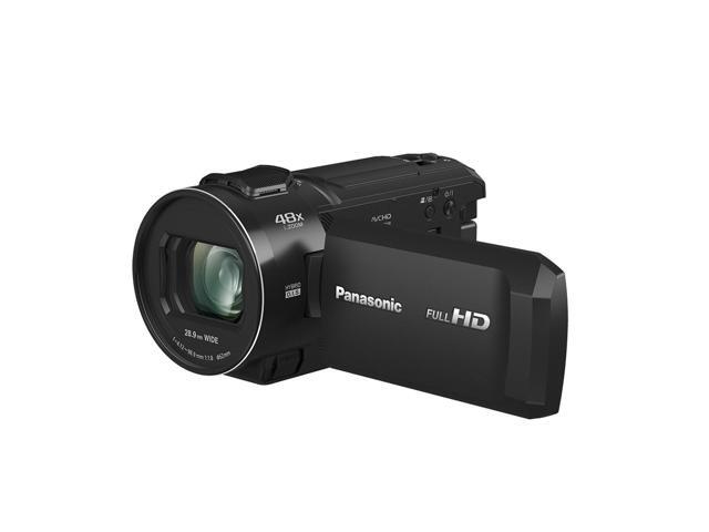 Panasonic - HD 24x Optical Zoom Digital Camcorder - Black - image 3