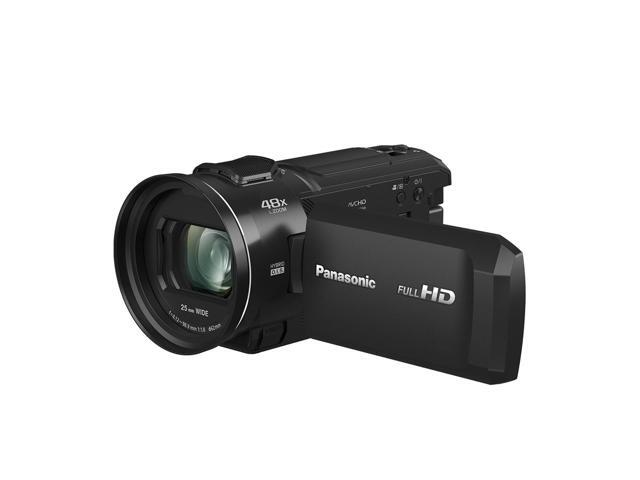Panasonic - HD 24x Optical Zoom Digital Camcorder - Black - image 4