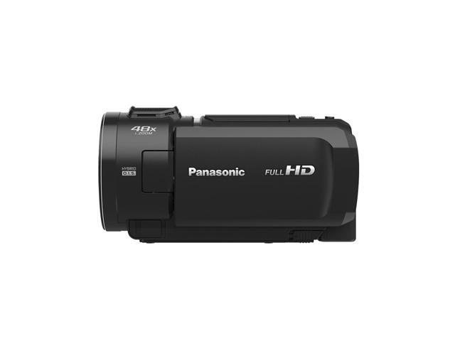 Panasonic - HD 24x Optical Zoom Digital Camcorder - Black - image 6