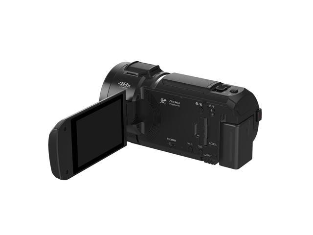 Panasonic - HD 24x Optical Zoom Digital Camcorder - Black - image 8