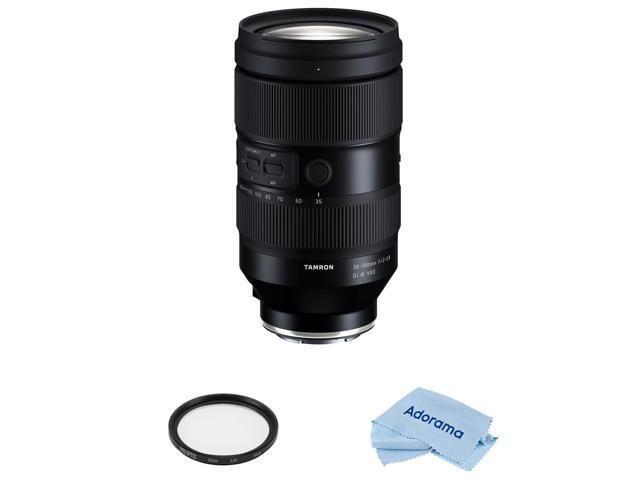 Tamron 35-150mm f/2-2.8 Di III VXD Lens for Sony E Bundle with 82mm UV Filter, Cleaning Kit