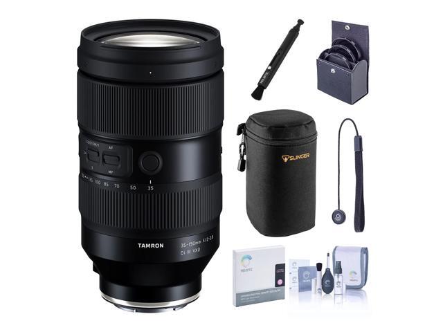 Tamron 35-150mm f/2-2.8 Di III VXD Lens for Sony E Bundle with 82mm Filter Kit, 82mm VND Filter, Lens Case, Lens Cleaner, Cleaning Kit, Universal.