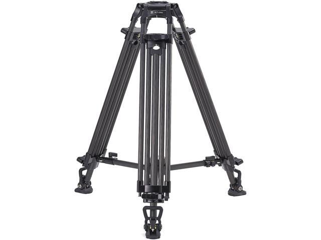 Sirui BCT-2203 3-Section 10 Layer Carbon Fiber Video Broadcast Tripod, 22 Lbs Capacity