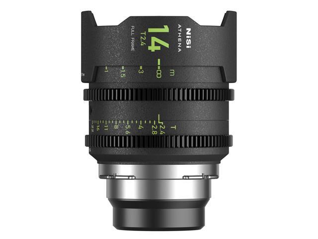 NiSi ATHENA PRIME Cine 5-Lens Kit with 14mm T2.4, 25mm, 35mm, 50mm, 85mm T1.9 Lens, Includes Filter Holder, PL Mount