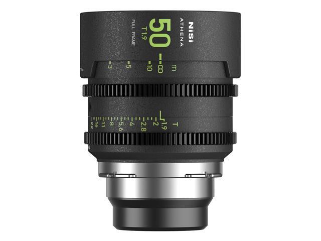 NiSi ATHENA PRIME Cine 5-Lens Kit with 14mm T2.4, 25mm, 35mm, 50mm, 85mm T1.9 Lens, Includes Filter Holder, PL Mount