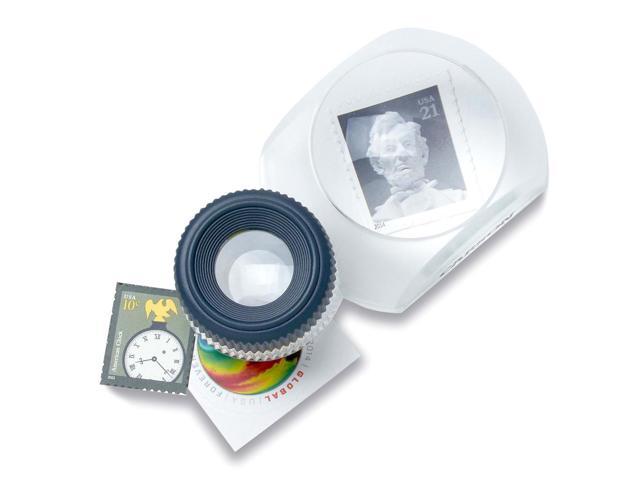 Carson DV-30 DualView 3x Stand Magnifier with 12x Focusing Loupe