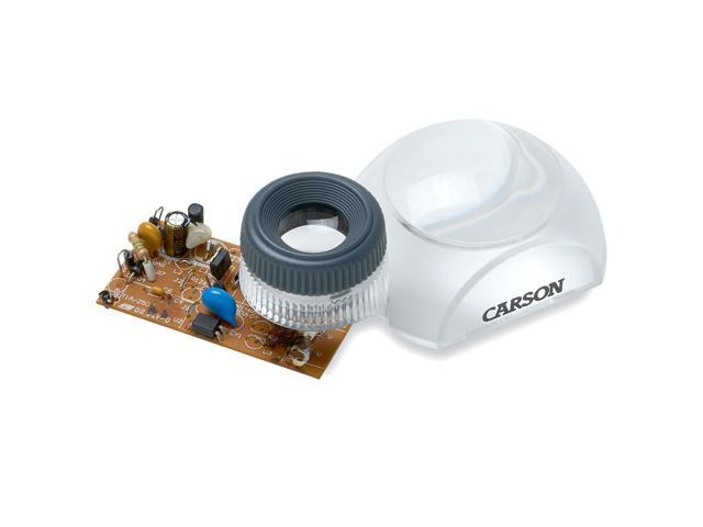 Carson DV-30 DualView 3x Stand Magnifier with 12x Focusing Loupe