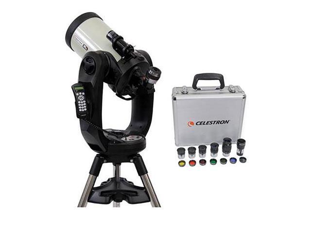 Celestron CPC Deluxe 925 HD Computerized Telescope - with Deluxe Accessory Kit (5 Celestron Plossl Eyepieces, 1.25' Barlow Lens, 1.25' Filter Set,...