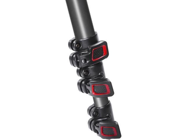 Came-TV TP-801A 4-Section Aluminum Video Tripod with Fluid Head Max