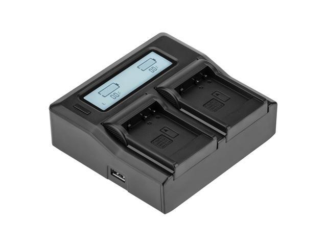 Green Extreme Dual Smart Charger with LCD Screen f/Panasonic DMW-BLE9/DMW-BLG10