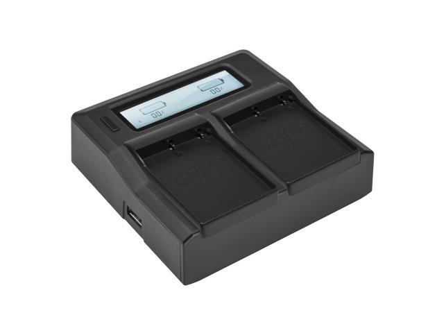 Green Extreme Dual Smart Charger with LCD Screen for Olympus BLH-1 #GX-CH2-BLH1