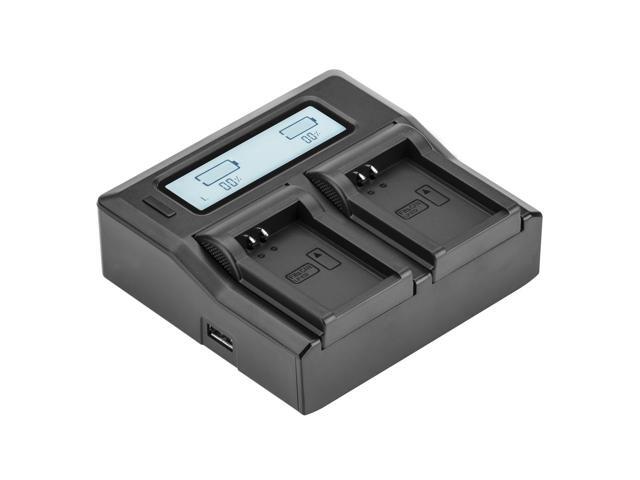 Green Extreme Dual Smart Charger with LCD Screen for Canon LP-E12 #GX-CH2-LPE12