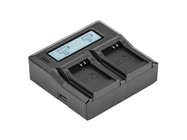 Green Extreme Dual Smart Charger with LCD Screen for Canon NB-10L #GX-CH2-NB10L