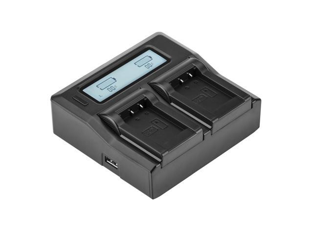 Green Extreme Dual Smart Charger with LCD Screen for Sony NP-BX1 #GX-CH2-NPBX1