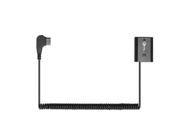 Green Extreme D-Tap to Sony NP-FZ100 Dummy Battery Power Cable #GX-DT-NPFZ100