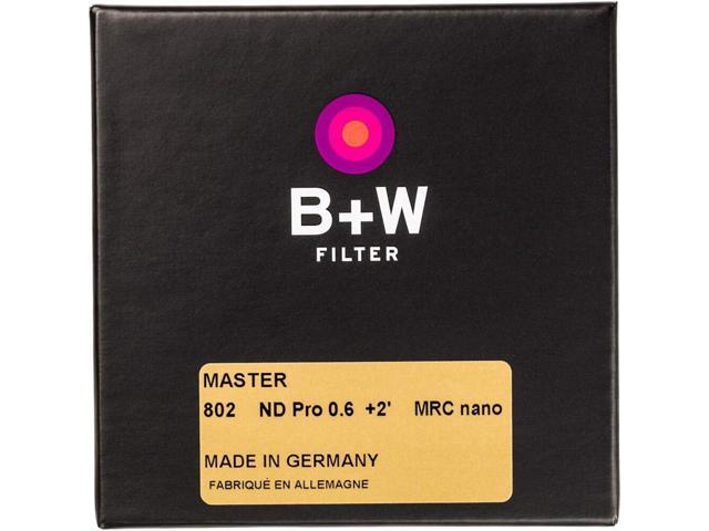 B + W 30.5mm Master 802M ND 0.6 2-Stop MRC Nano Neutral Density Filter