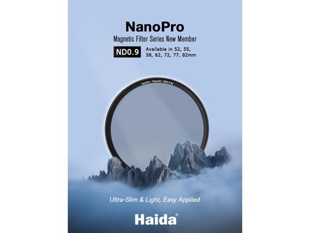 Haida 67mm NanoPro Magnetic ND 0.9 (8x) 3-Stop Filter without Adapter Ring