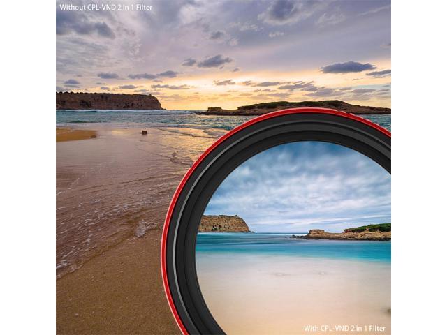 Haida 95mm PROII 0.9-2.1 3-7 Stop Multi-Coated CPL-VND 2-In-1 Filter #HD4781-95